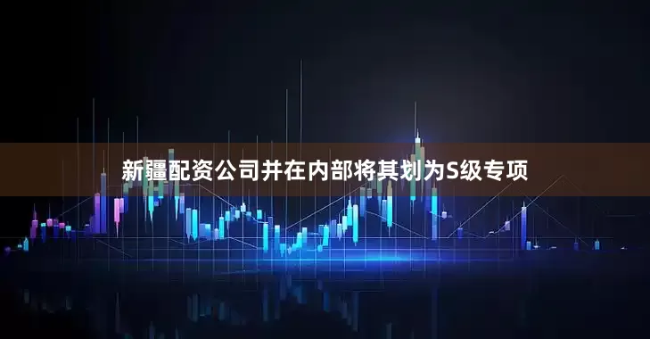 新疆配资公司并在内部将其划为S级专项