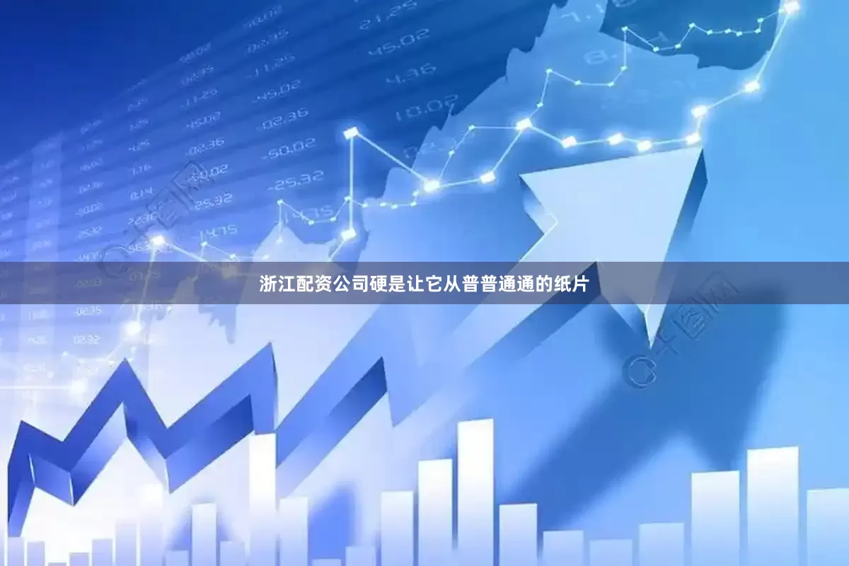 浙江配资公司硬是让它从普普通通的纸片