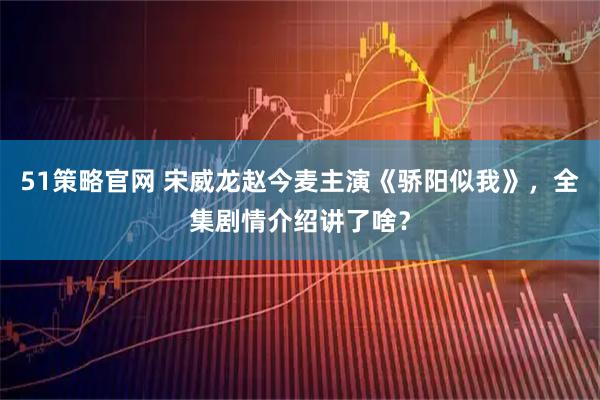 51策略官网 宋威龙赵今麦主演《骄阳似我》，全集剧情介绍讲了啥？